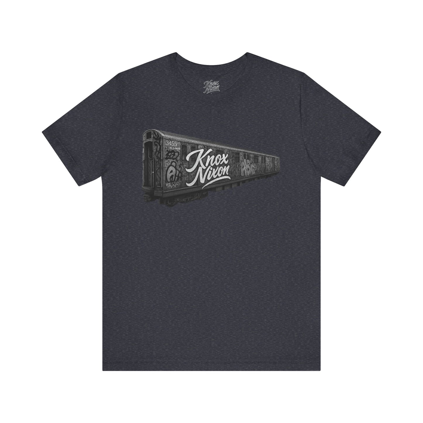 Knox Nixon Drop 001 – "1st Stop" – Graffiti Subway Train Tee