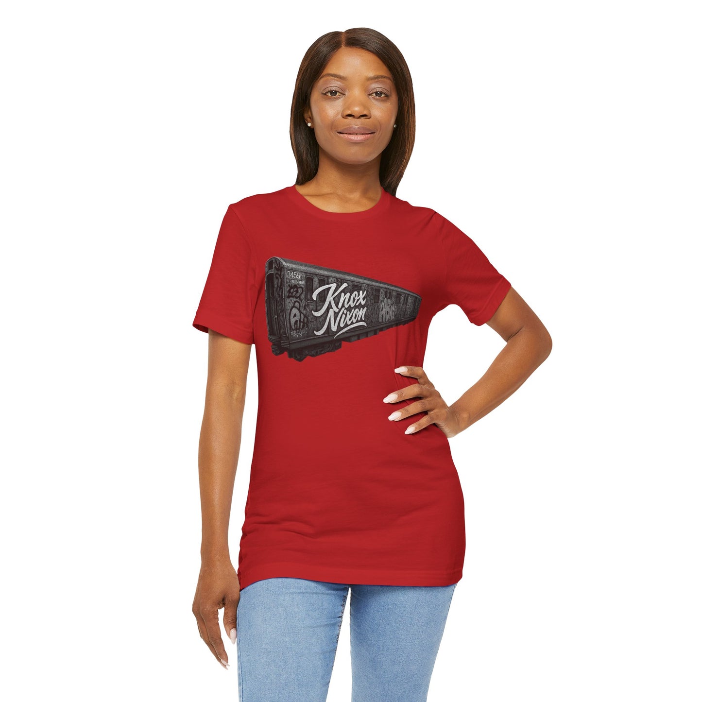 Knox Nixon Drop 001 – "1st Stop" – Graffiti Subway Train Tee