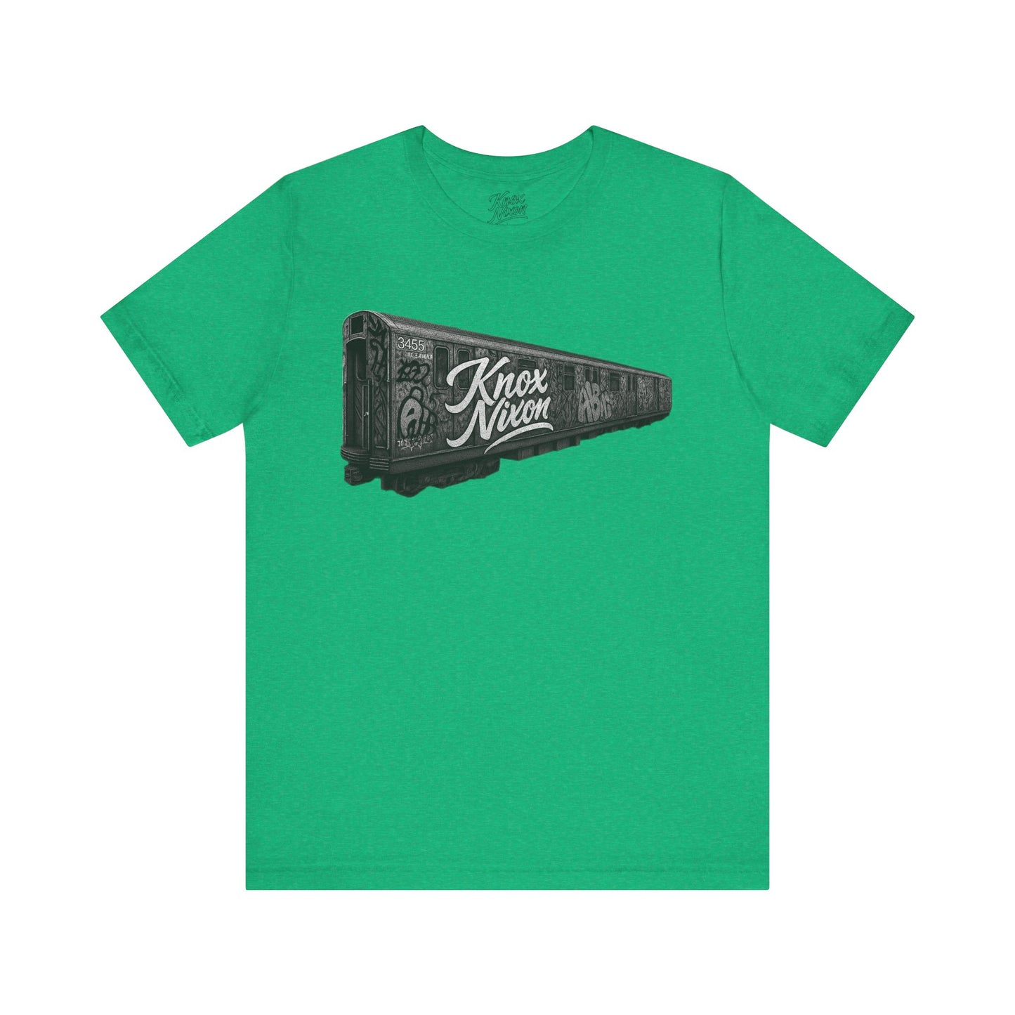 Knox Nixon Drop 001 – "1st Stop" – Graffiti Subway Train Tee