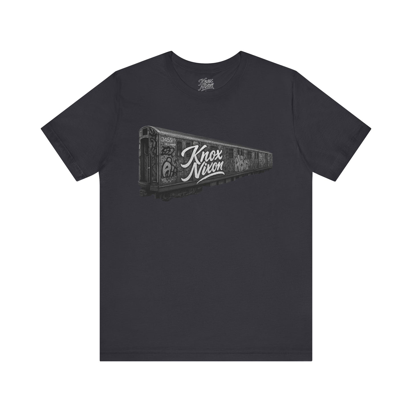 Knox Nixon Drop 001 – "1st Stop" – Graffiti Subway Train Tee
