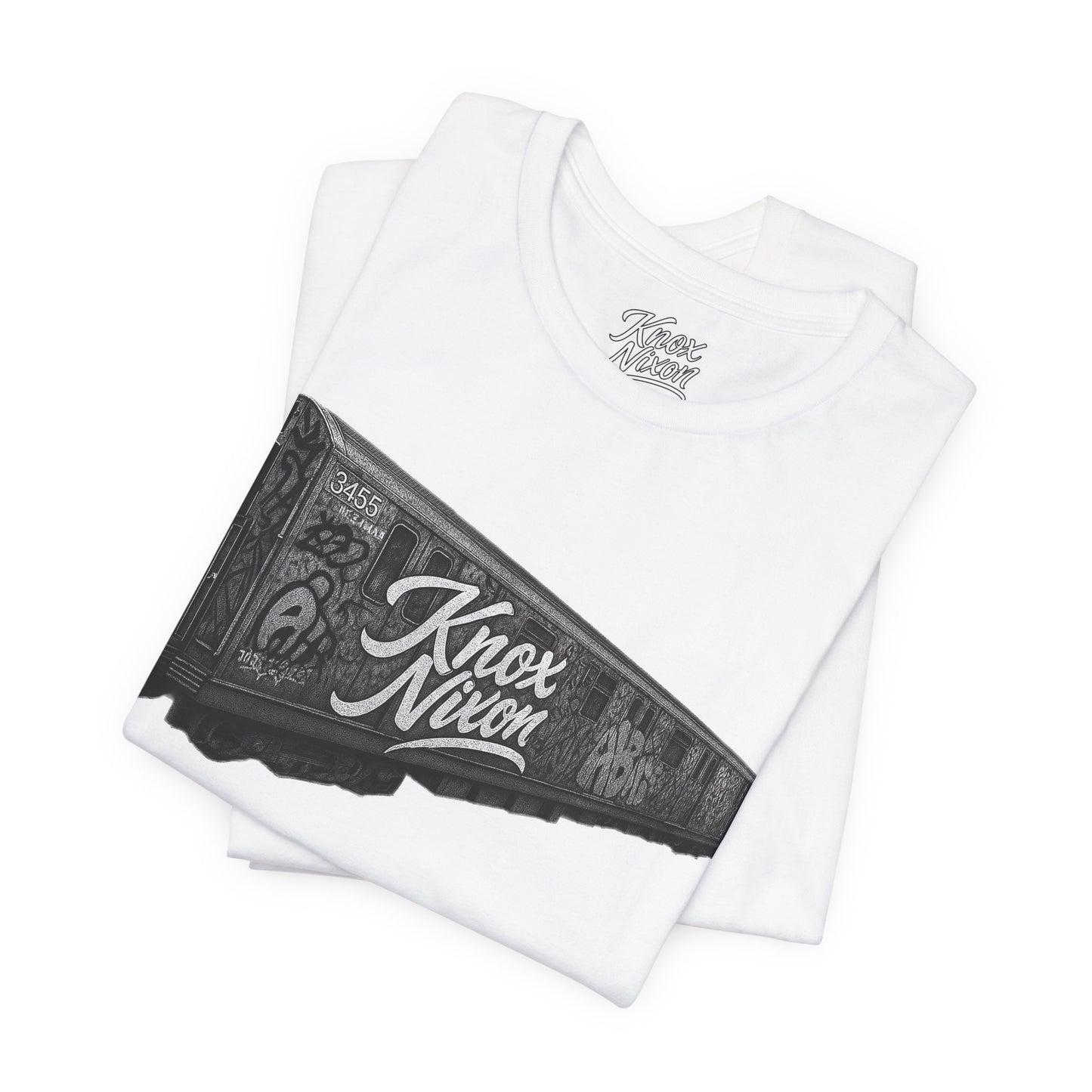 Knox Nixon Drop 001 – "1st Stop" – Graffiti Subway Train Tee