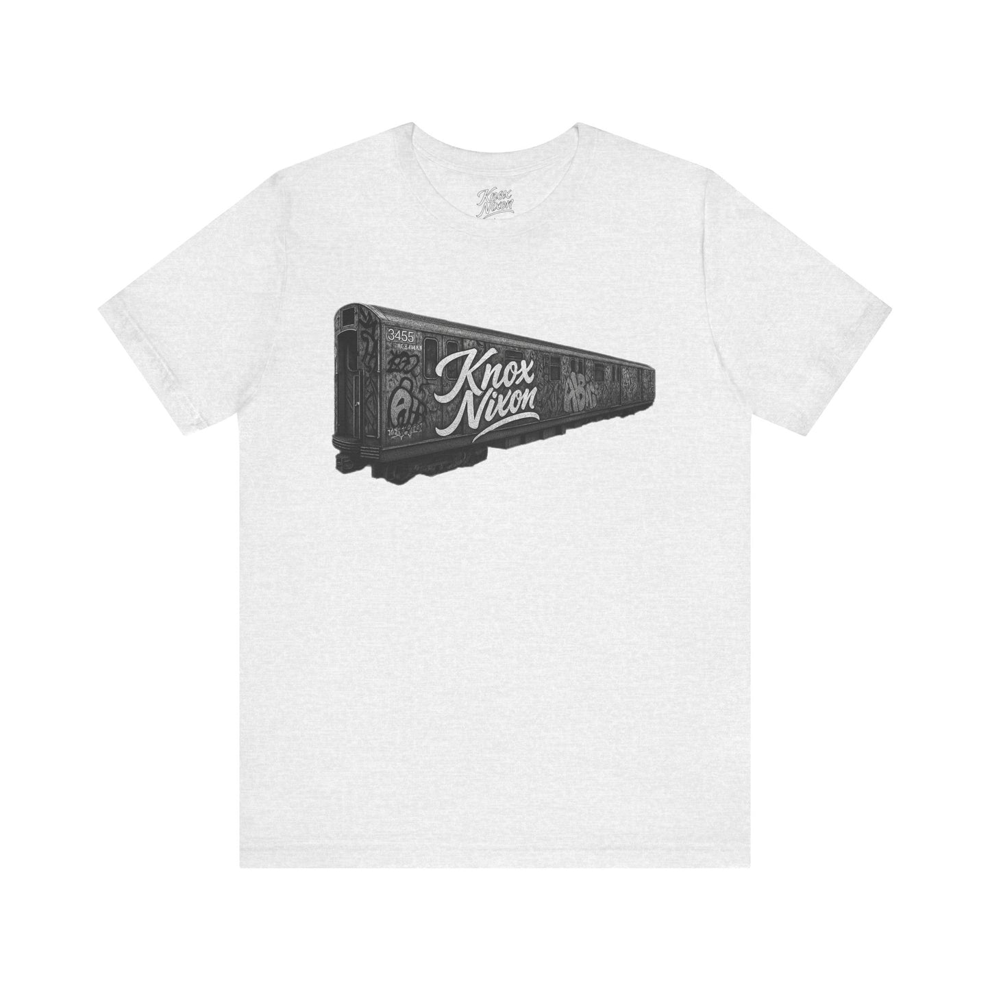 Knox Nixon Drop 001 – "1st Stop" – Graffiti Subway Train Tee