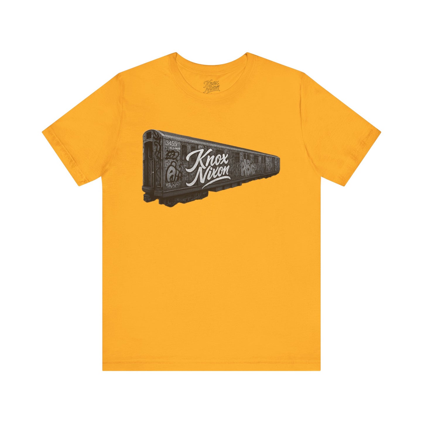 Knox Nixon Drop 001 – "1st Stop" – Graffiti Subway Train Tee