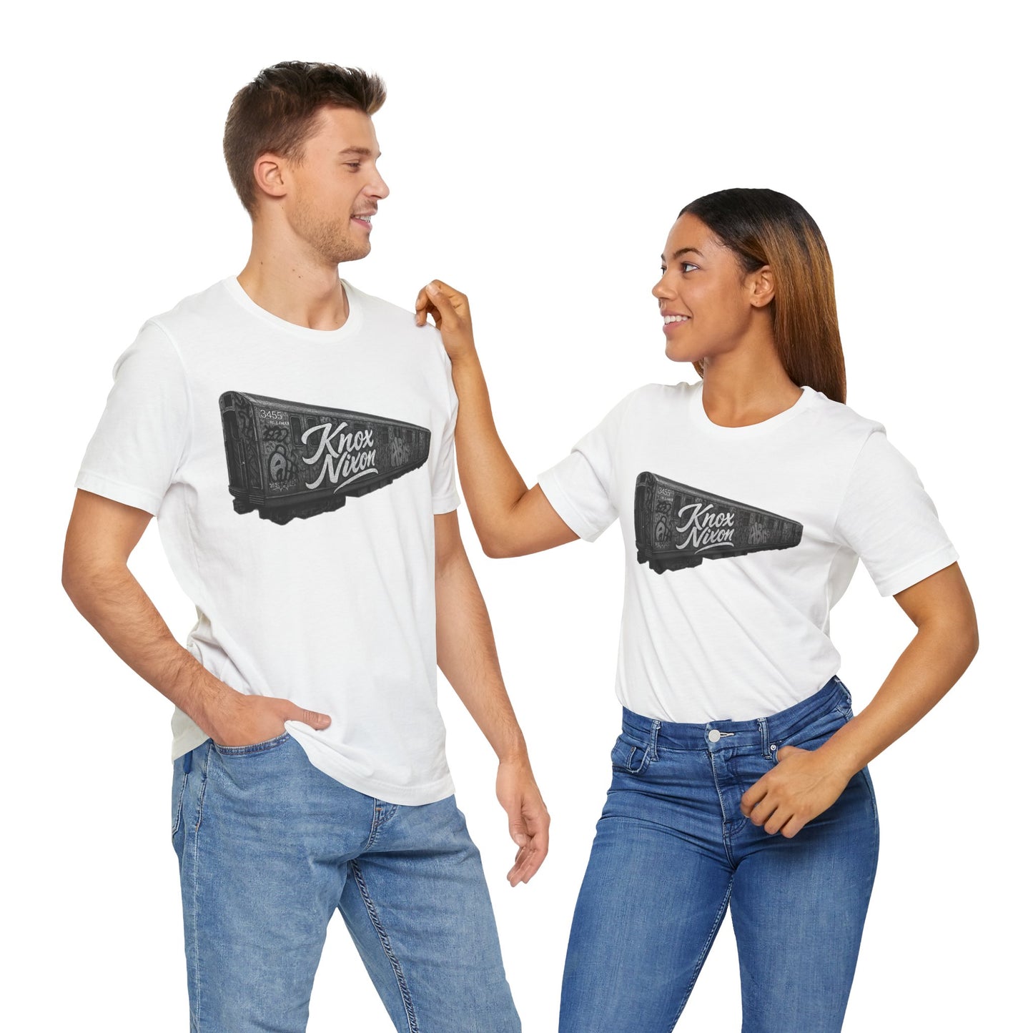 Knox Nixon Drop 001 – "1st Stop" – Graffiti Subway Train Tee