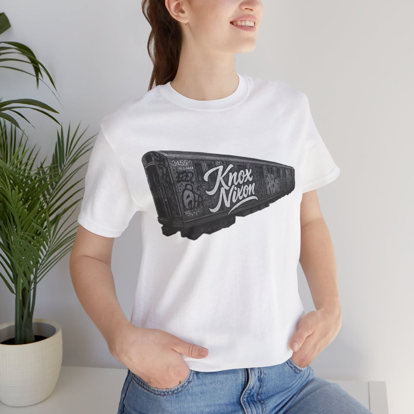 Knox Nixon Drop 001 – "1st Stop" – Graffiti Subway Train Tee