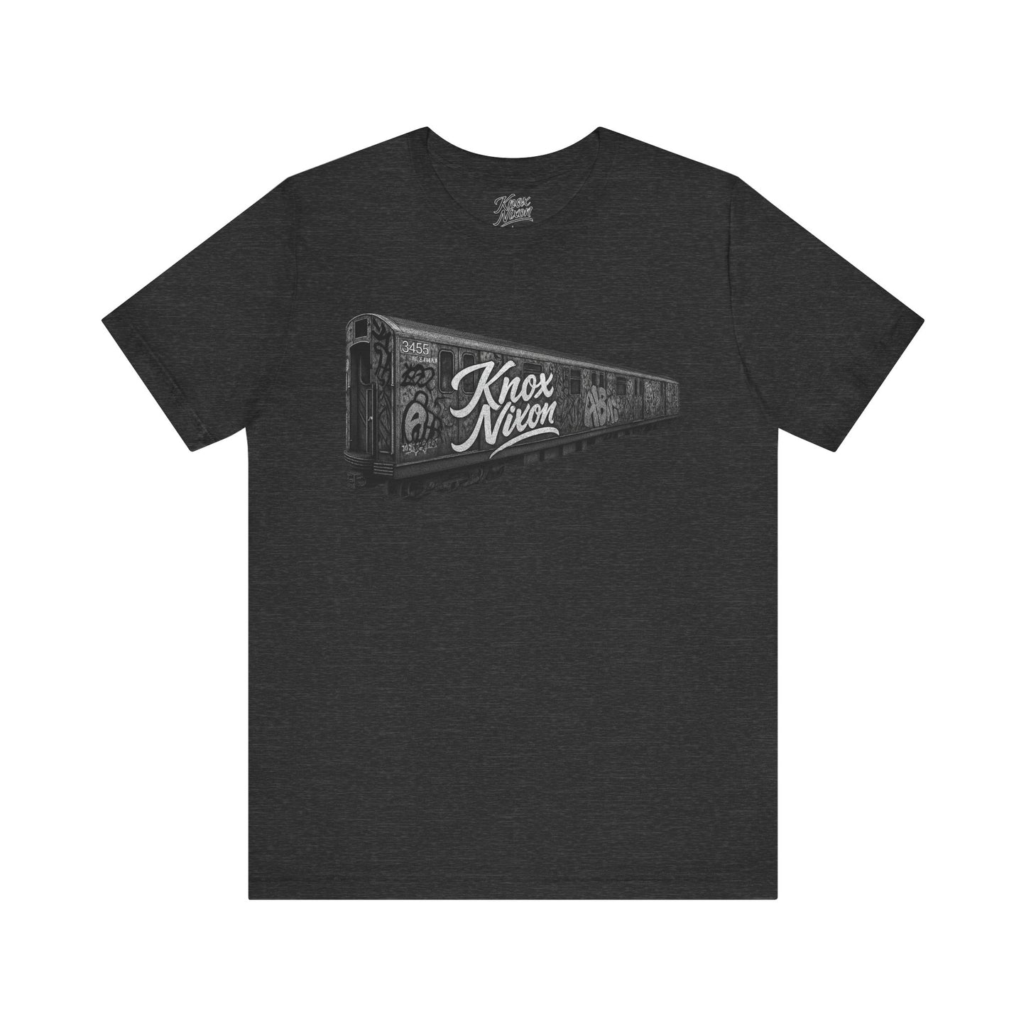 Knox Nixon Drop 001 – "1st Stop" – Graffiti Subway Train Tee