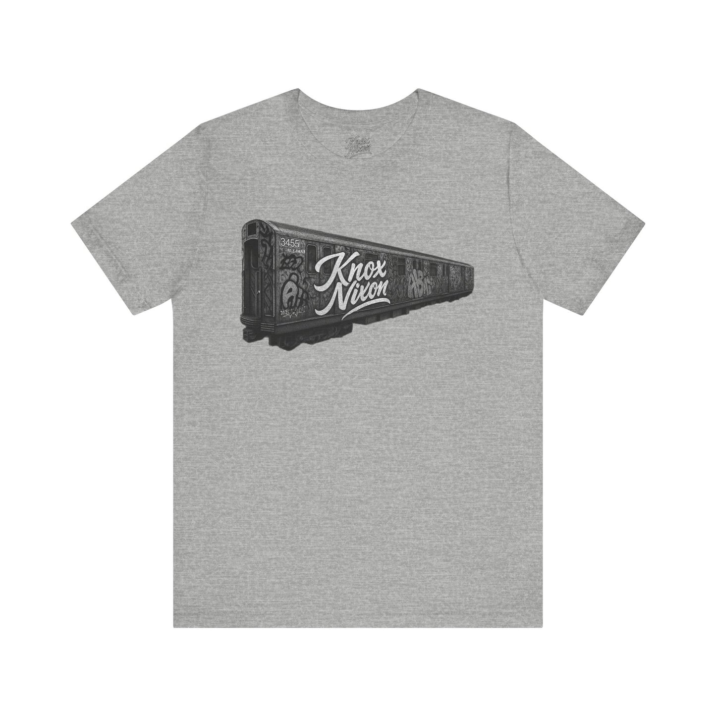 Knox Nixon Drop 001 – "1st Stop" – Graffiti Subway Train Tee