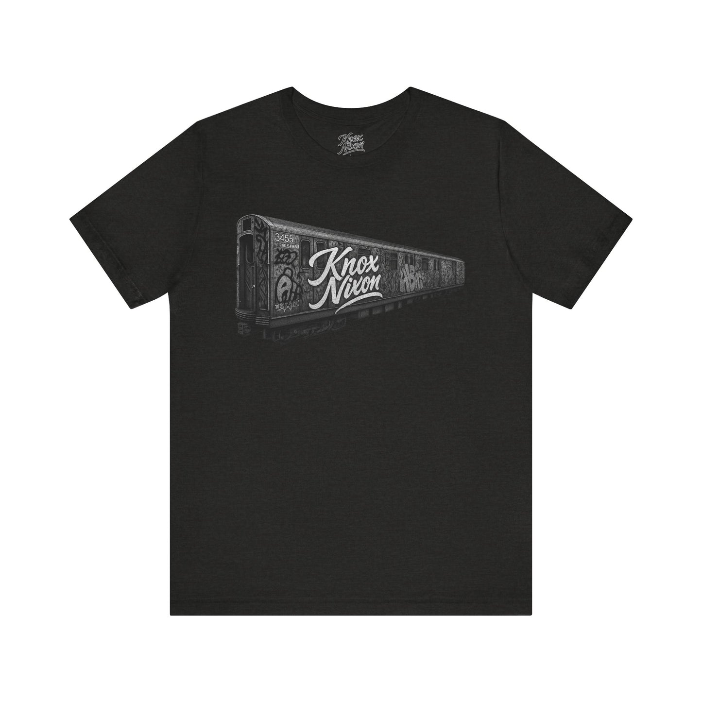 Knox Nixon Drop 001 – "1st Stop" – Graffiti Subway Train Tee