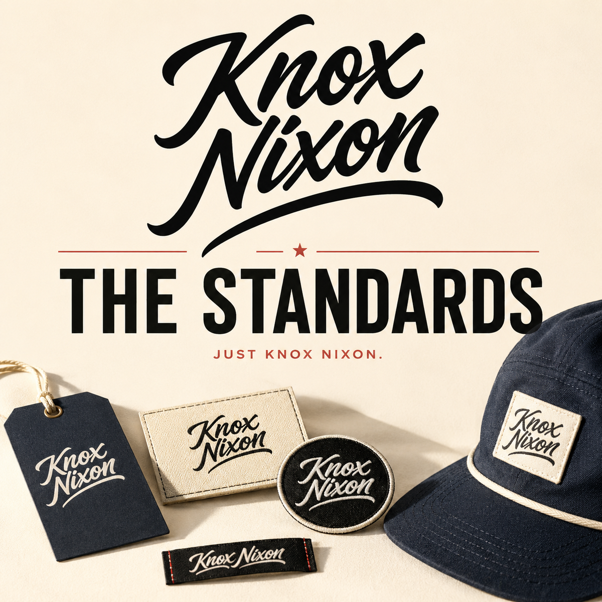 Knox Nixon The Standards classic logo T-shirt collection